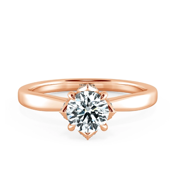 Nhẫn Cầu Hôn Kim Cương Little Lotus NCH9922 1